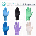 Einweg -Nitril -Untersuchung Handschuhpulver kostenlose Untersuchung Top -Sicherheitshandschuhe Hersteller Vinyl PVC Nitril -Mischhandschuhe